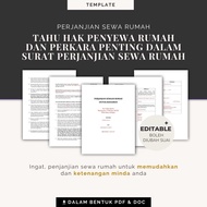PERJANJIAN SEWA RUMAH tenancy Agreement rental property legal action