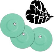 MySweetStitch | Freestyle Libre 3 sensor patch with vent | Waterproof and skin-friendly (25 pieces) | Made in Germany | Round | Mint