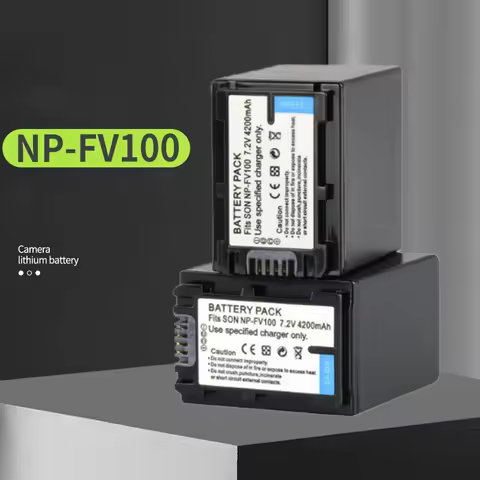 4200mAh NP-FV100 NP FV100 Camera Battery or Charger For Sony NP-FH30 FH40 NP-FH50 NP-FH70 NP-FH100 D