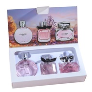 (ใหม่/เเท้) พร้อมส่ง น้ำหอมผู้หญิงเซท 3กลิ่น COCO DAISY Eau De JEAN MISS EAU TENDRE+GOGO Mademoisell