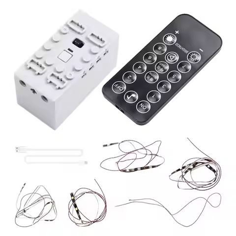 Latest-DIY LED Light Kit For Lego PAC-MAN Arcade 10323, Remote& USB Powered Decorative Lamp Set, Mod