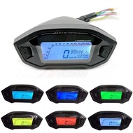 Digital Meter Motorcycle LCD Display 10000RPM Motorcycle Speedometer Color Universal Digital Odomete