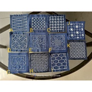 HASIKA - SASHIKO JEANS AND DENIM PATCH - SASHIKO LINEN PATCH