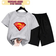 SETELAN ANAK SUPER HERO UK.1-10THN (HARGA SUDAH DAPAT ATASAN DAN CELANA) / BISA ANAK LAKI-LAKI/ANAK 