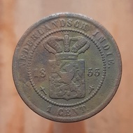 Koin Benggol 1 Cent 1855 keydate - BG3021