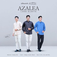 KEMEJA AFEWORK AZALEA LONG SLEEVE Shirt LONG SLEEVEkoko (Cream, Black, Indigo)