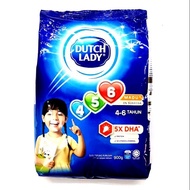 Dutch lady 456 honey 900gm tepung susu 奶粉