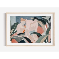 Tranh in cao cấp | Tranh nghệ thuật trừu tượng - Abstract People Art Mid Century Art Modern Abstract