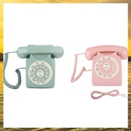 (HIMK) Retro Phone 80s Classic Phone/Landline Phone/Home/Hotel Corded Phone European Style Phone