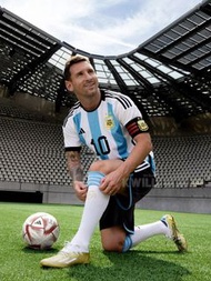 LEO MESSI美斯@阿根廷Argentina FIFA World Cup 足球 球星 High resolution加厚防潑水40*30CM POSTER附海報筒(A款)