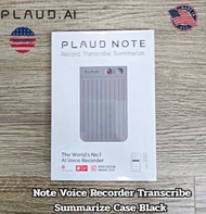Plaud® Note Voice Recorder Transcribe Summarize Case Black เครื่องบันทึกเสียง พร้อมเคส สีดำ