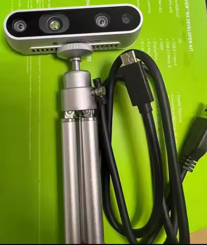 Intel® RealSense™ RGBD Camera D435i stereo depth sensing with IMU 3D scanner Drones UAV SLAM AI robo