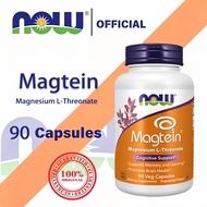 NOW Foods Magtein Magnesium L-Threonate 90 Veg Capsules FOOD