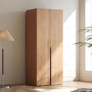 Wardrobe Pair Solid Wood Door Long Skirt Door Wardrobe 2/3/4/5/6 Variety Wardrobe Optional