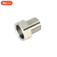 Kegland Stainless Steel 5/8 Female TO 1/2 Male Adaptor Valve Joint