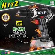 HITZ HB5124 CORDLESS IMPACT DRILL|20V BATTERY CHARGER HB-0524|HITZ IMPACT DRILL|DRILL IMPAK|HITZ TOOL|CHIN CHUN