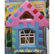 FANCY BUILDING BLOCK HOUSE MINI TOY