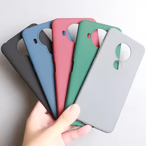 for Nokia G60 G50 G21 G11 G20 G10 X30 X20 5.4 5.3 8.3 7.2 6.2 Case Sand Matte Soft Silicon Full Prot