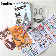 文具筆記包-Bonjour(橫紋)《Foufou福福好》 (新品)