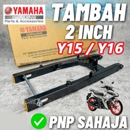 【Local shipping】YAMAHA Y15ZR Y16ZR SWING ARM + TAYAR SHAFT Y15 Y16 ORI INDONESIA +2 Inci Standard RS