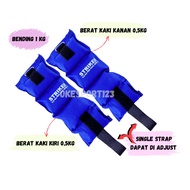 BENDING PEMBERAT KAKI 1KG – Ankle Weights untuk Latihan Otot & Kardio
