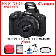 CANON ORIGINAL MALAYSIA EOS R50 BODY /KIT RFS 18-45MM IS STM / CANON EOS R50 KIT TWIN RFS 18-45MM+55