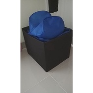 DRONA multi-colored storage box 33x38x33 cm