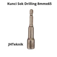JHTeknik Socket Wrench Drilling 8mm Primero/ Socket Magnet 8x65 Primero