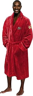 Northwest The Company Official NFL San Francisco 49ers Men's L/XL Silk Touch Bath Robe with Number, 