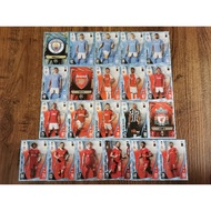 Topps Match Attax UCL 2023/24 Aston Villa, M. City, Arsenal, M. United, Newcastle, Liverpool &amp; West Ham Crystal Cards
