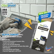 OBAPROOF OP CEMENT OPC 1KG READY-TO-USE CEMENT FOR TILE GROUTING, TERRAZZO, MARBLE FIXING / SIMEN OP