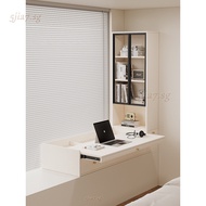 5JIA7 Solid Wood Bay Window Storage Cabinet 2025 New Hot-Selling Bedroom Window Side Cabinet Sun Pro