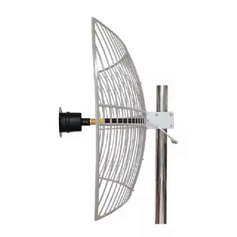 5G 4G 3G Premium Antenna feed 1710 2700 3300 3800mhz 30 35dB Feedhorn Long Range MIMO Parabolic Dish