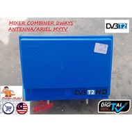 Two Antenna Mixer UHF to UHF 1 out UHF double antenna combiner U/U mixer