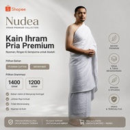 Ihram Cloth for Adult Men Plus Bag Thick Cotton & Microfiber Material ihram Clothes for Hajj and Umr