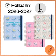Delfonics 2026-2027 Planner March Start Rollbahn Diary Flora L