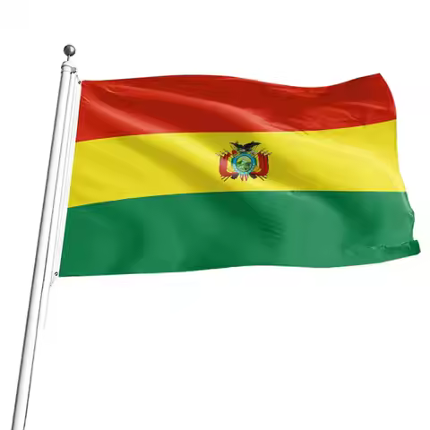5 Pcs/lot Bolivia National Flag 90x150cm Bolivia Flag Plurinational State of Bolivia National Flag w