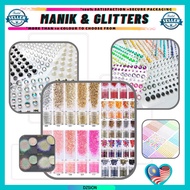 Diamond and Pearl Sticker & Glitters Pengantin Inai Sticker & Manik Bride Sticker-