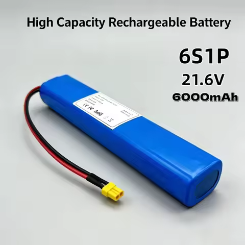 21.6V 5000mAh 6S1P Li-ion Battery Pack – High-Capacity Rechargeable for Power Tools & Garden Equipme