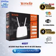 Tenda 4G07 Router Wifi  เร้าเตอร์ใส่ซิม AC1200 Wireless 4G LTE ใส่ได้ทุกซิม