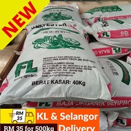 Baja Tahi Ayam Organik Proses Pallet 40kg /Processed Chicken Dung Manure/ Bagus untuk Sayur-sayuran 