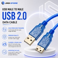 USB Male to Male Cable 30cm 1.5M 3m USB Cable/ 30 cm 1.5 3 M Male Male High Quality USB to USB Exten