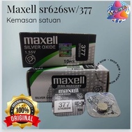 Praktis Original Maxell SR626SW 377 Baterai Jam tangan Batrai SR626