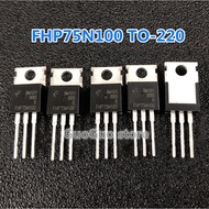 5pcs FHP75N100 TO-220 75N100 TO220 75A/100V inverter MOSFET transistor new