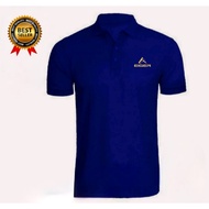Men's Polo Shirt Distro Short Sleeve Logo Eg3r Text Lite - Kaos Distro100% Catoon Print Gold