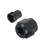 37 Degree Tube Nut and Sleeve Aluminum Hardline Fitting 8 AN Female Tube Nut and Sleeve for 1/2 OD A