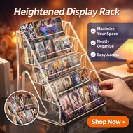 3/5 Tier Acrylic Display RackMulti Tier Acrylic Display Organizer StorageBadge Display Case