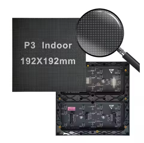 LED Matrix Module P3 lndoor 192x192mm 64x64 Pixel 1 32 Scanning Hub75 Full Color SMD LED Display Pan