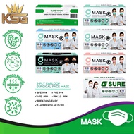 G-Mask G-lucky mask หน้ากากอนามัยทางการแพทย์ แบรนด์ KSG แมสงานไทย 3 ชั้น