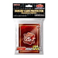 Konami Yugioh Duelist Card Protector The Quarter Century Red/25th Red 100 Sleeves